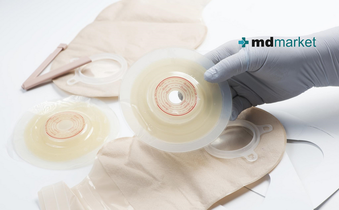 Cómo cambiar una bolsa de ostomía, suministros esenciales: Mdmarket