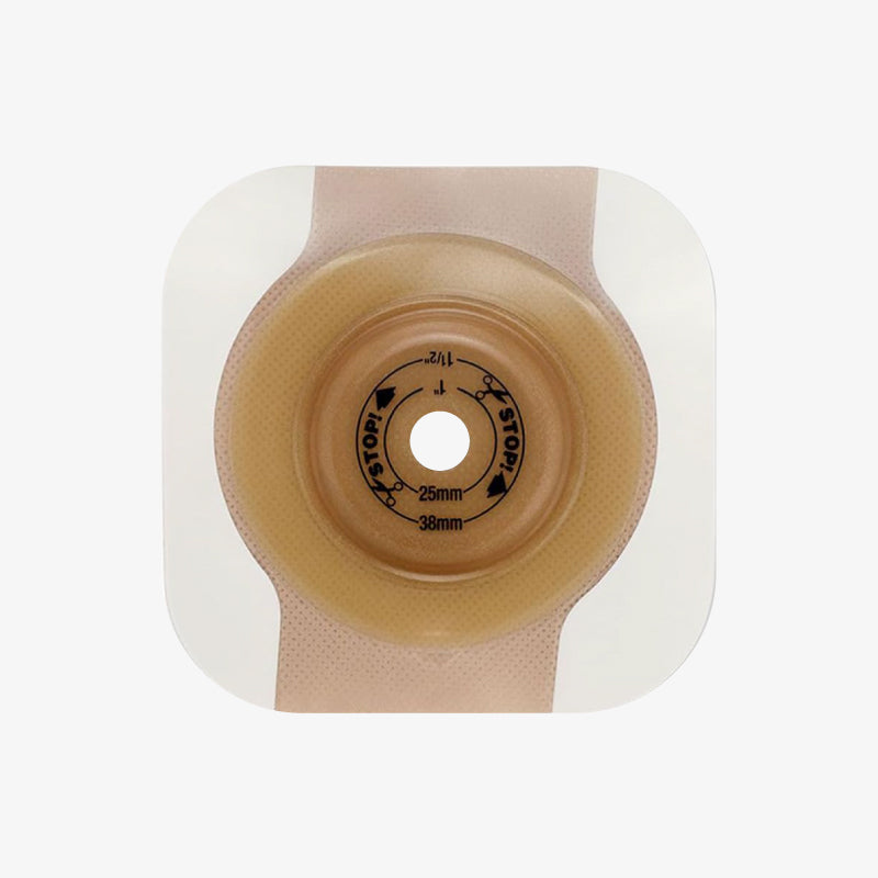 Hollister Barrera Convexa Recortable CeraPlus De 25 MM con Aro De 44 MM