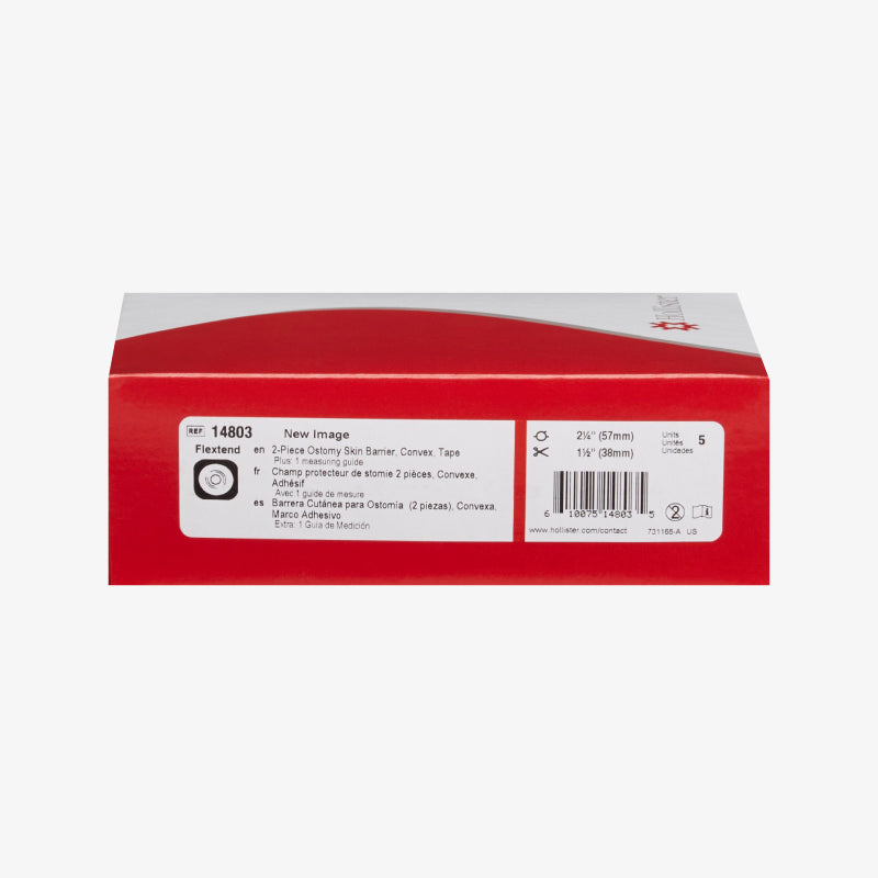 Hollister Barrera Convexa Recortable New Image De 38 MM con aro De 57 MM