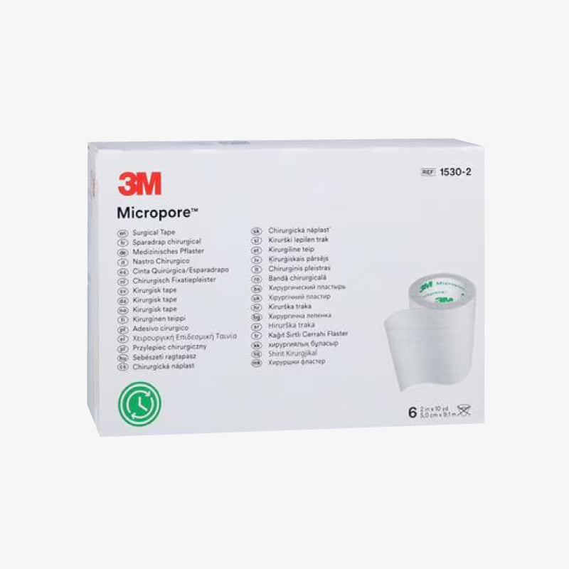 Solventum 3M Cinta Médica 3M Micropore de 5.08 CM X 9.1 M