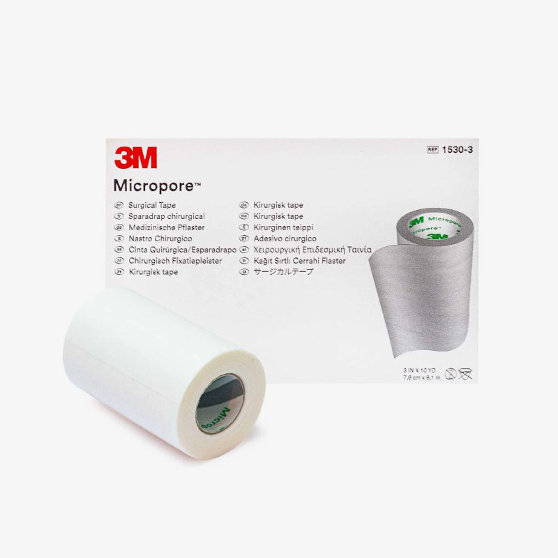 Solventum 3M Cinta Médica 3M Micropore de 7.62 CM X 9.1 M