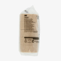 Solventum 3M Venda cohesiva de 1" Coban color piel. Medida: 2.5 cm x 4.5 m
