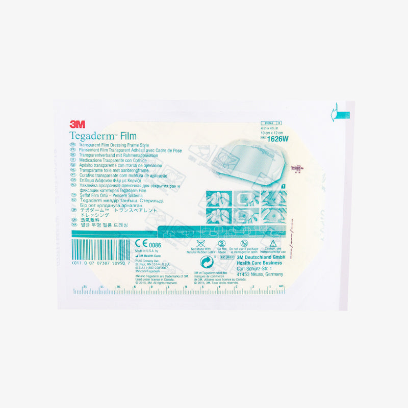Solventum 3M Apósito Transparente Tegaderm Film De 10 cm x 12 cm