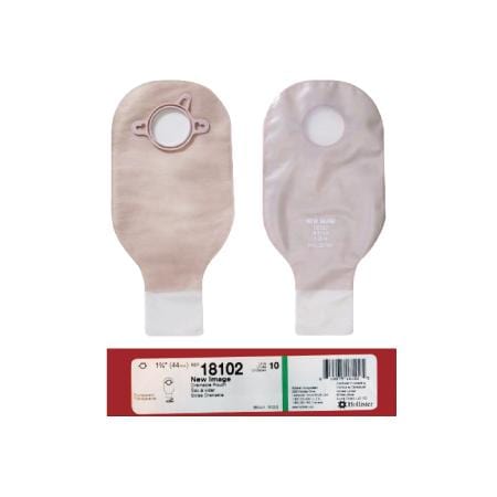 Hollister Bolsa de Ostomía Drenable Con Pinza Transparente New Image con Aro De 44 MM