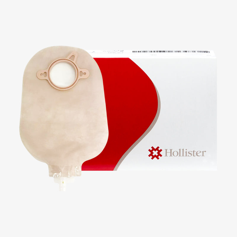 Hollister Bolsa de Urostomía Drenable Transparente New Image con Aro De 44 MM