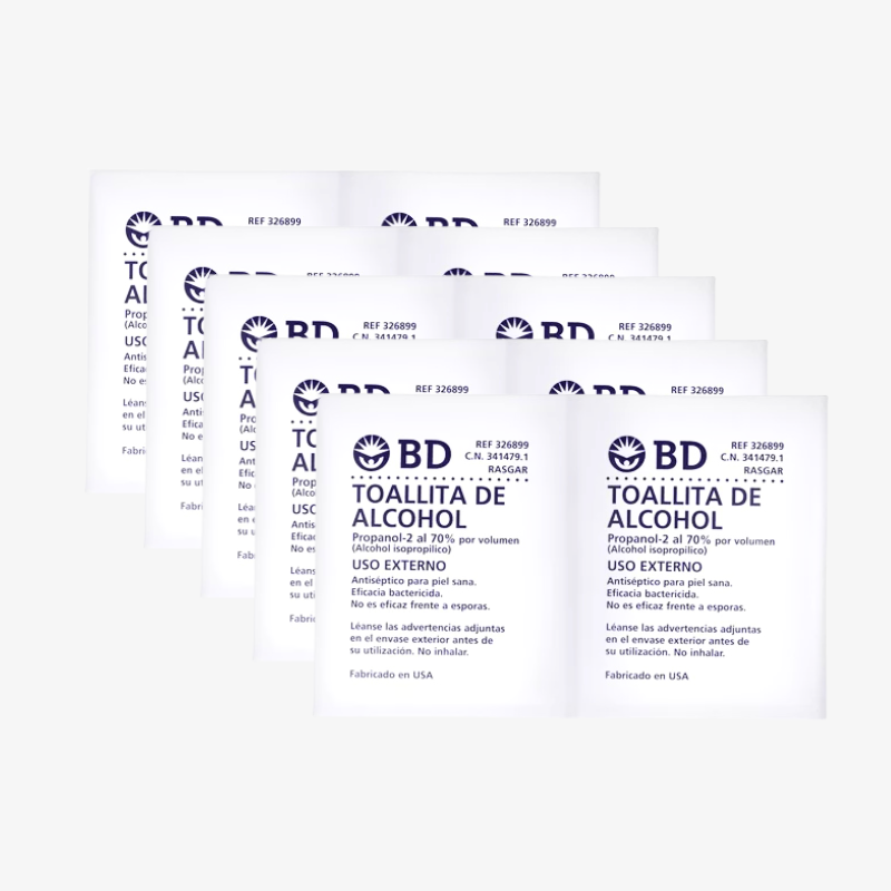 BD Toallitas de Alcohol Swabs