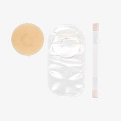 Hollister Sistema de Una Pieza Pediátrica Ultra Transparente Pouchkins De 15 MM