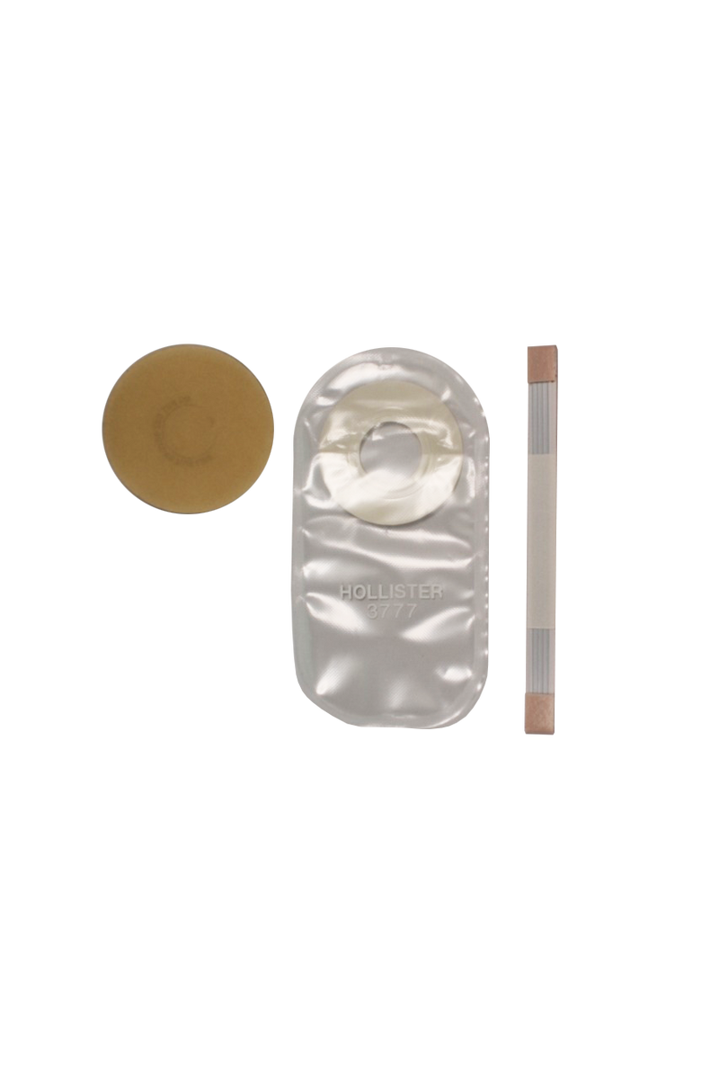 Hollister Sistema de Una Pieza Pediátrica Ultra Transparente Pouchkins De 15 MM