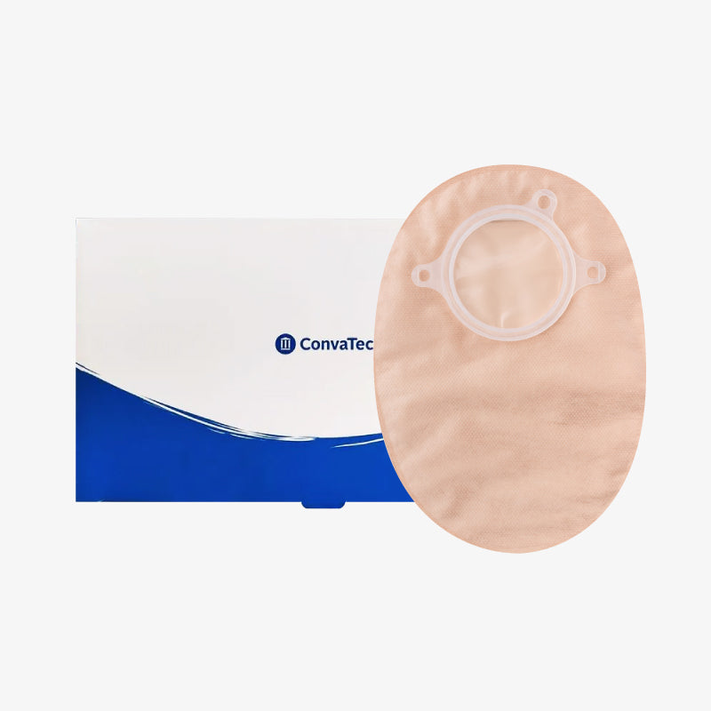 ConvaTec Bolsa de Ostomía Cerrada Opaca Natura con Aro De 45 MM
