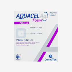 ConvaTec Apósito Aquacel Ag Foam De 17.5 CM X 17.5 CM