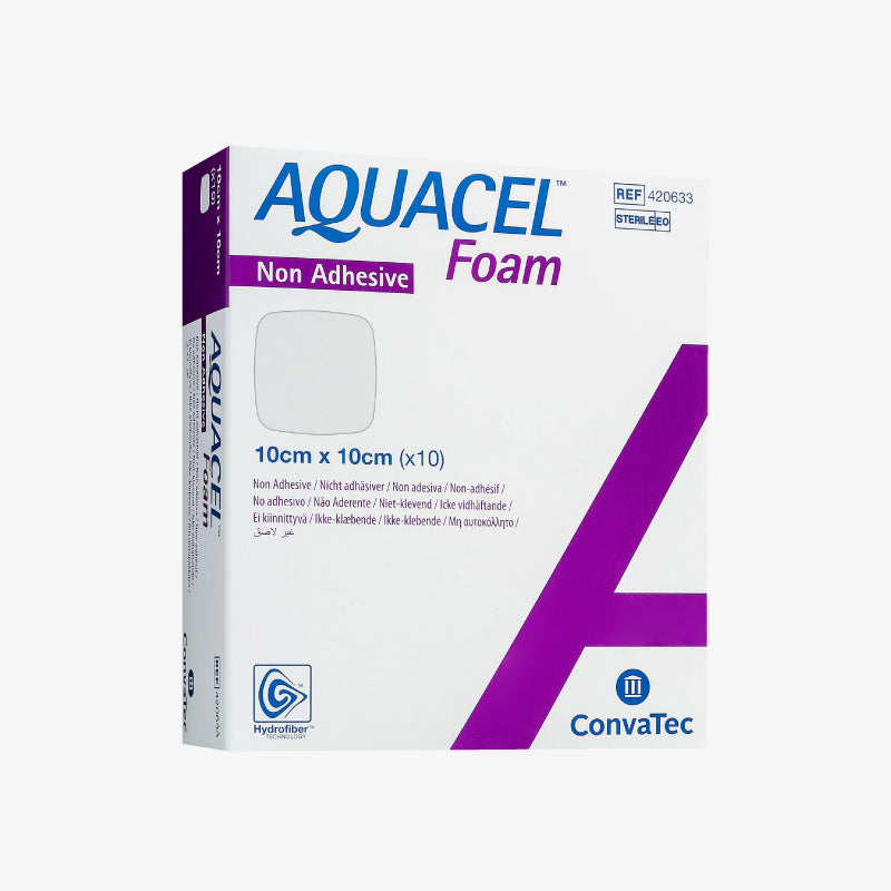ConvaTec Apósito Aquacel Aquacel Foam No adhesivo De 10 CM X 10 CM