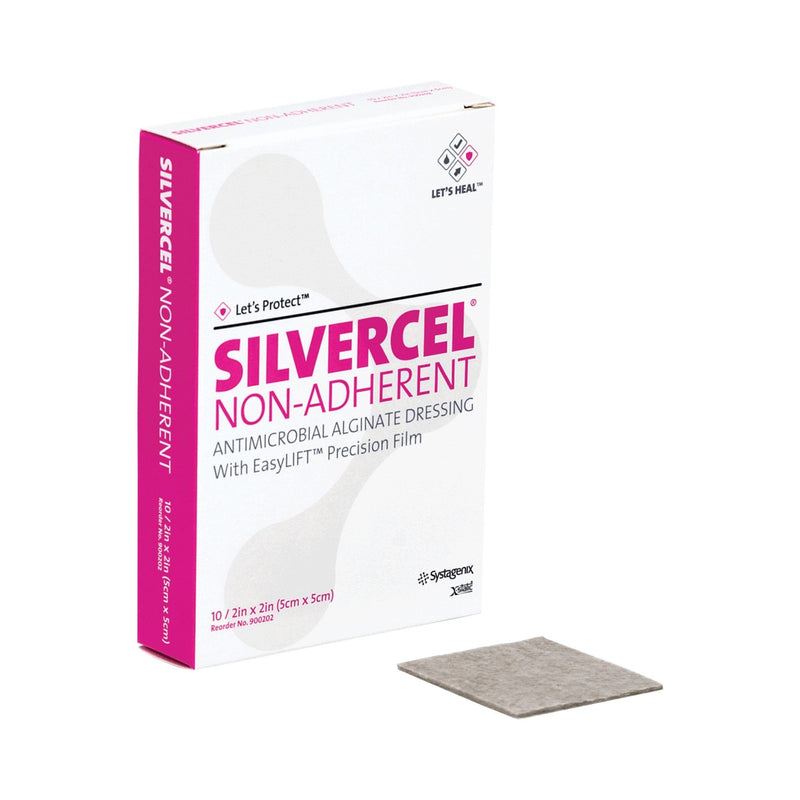 Solventum Apósito No Adherente Silvercel De 5 cm x 5 cm