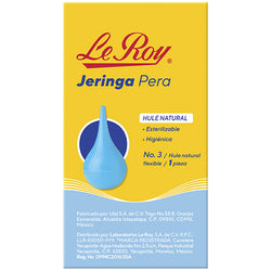 Le Roy Jeringa Pera de Hule No. 3