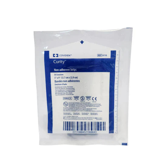Cardinal Health Apósito No Adherente Vaselinado Security De 22.9 cm x 40.6 cm