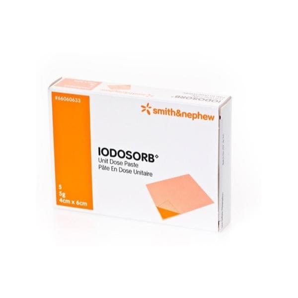 Smith & Nephew Iodosorb Apósito de Yodo en Pasta 5 gramos de 4 CM X 6 CM