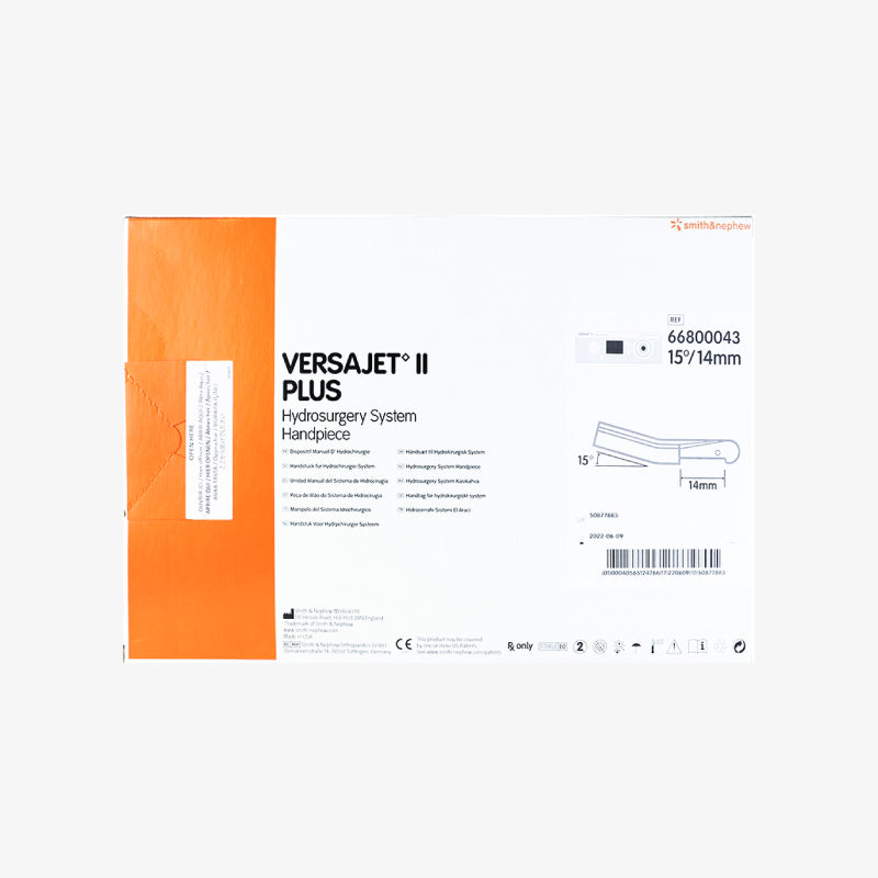 Smith & Nephew Pieza De Mano Desechable 15° Versajet II Plus De 14 MM