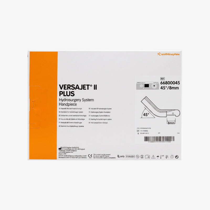 Smith & Nephew Pieza De Mano Desechable 45° Versajet II Plus De 8 MM