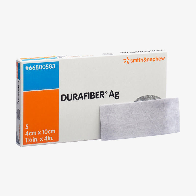 Smith & Nephew Apósito Gelificante Durafiber Ag De 4 cm x 10 cm