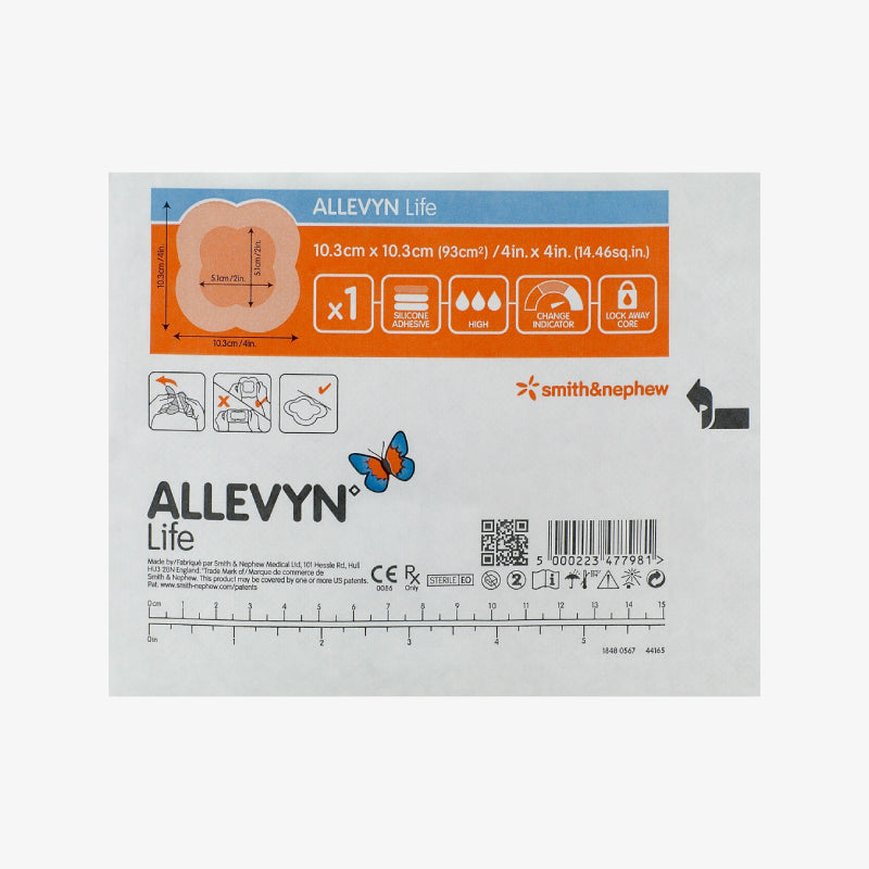 Smith & Nephew Apósito Allevyn Life De 10.3 CM X 10.3 CM