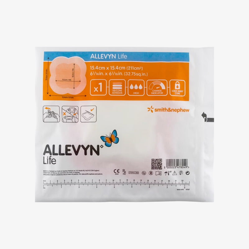 Smith & Nephew Apósito Allevyn Hidrocelular Life De 15.4 CM X 15.4 CM