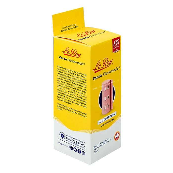 Le Roy Elastomedic Venda 15 cm x 5 m