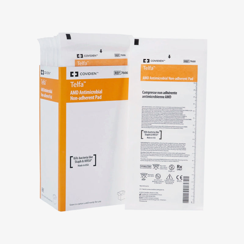 Cardinal Health Apósito AMD Telfa De 10.2 CM X 20.3 CM