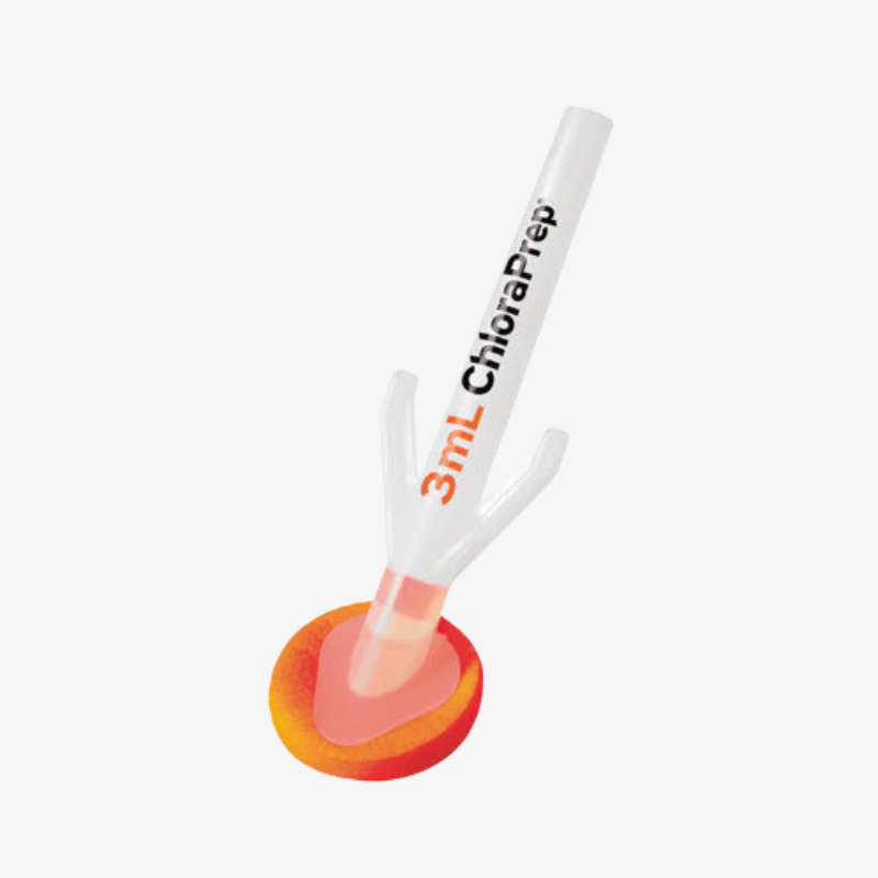 BD Antiséptico Para Asepsia ChloraPrep con Tinte y Aplicador De 3 ML