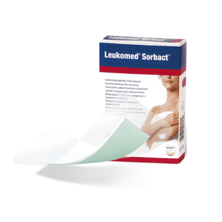 BSN Medical Apósito De Fijación Leukomed Sorbact De 8 CM X 15 CM