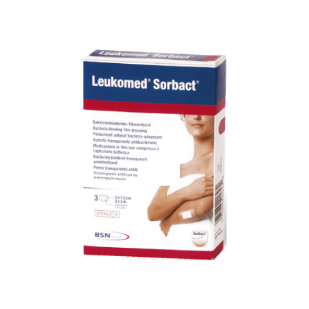BSN Medical Apósito De Fijación Leukomed Sorbact De 8 CM X 15 CM