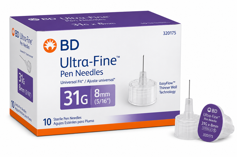 BD Embecta Ultra-Fine™ Pen Needle 31G x 8 MM