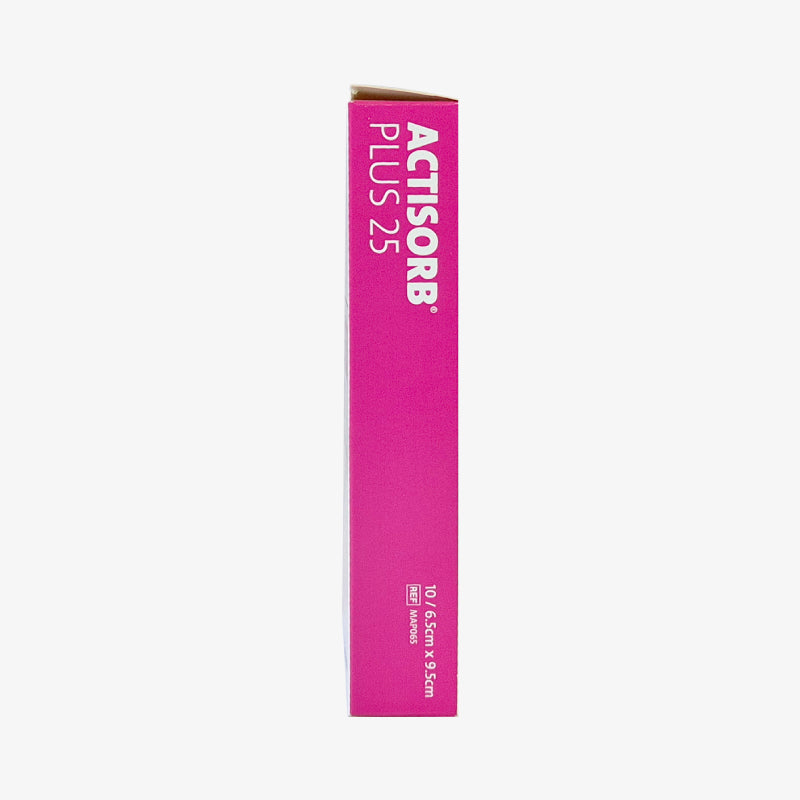Solventum Apósito Antimicrobiano Actisorb+ 25 De 6.5 cm x 9.5 cm