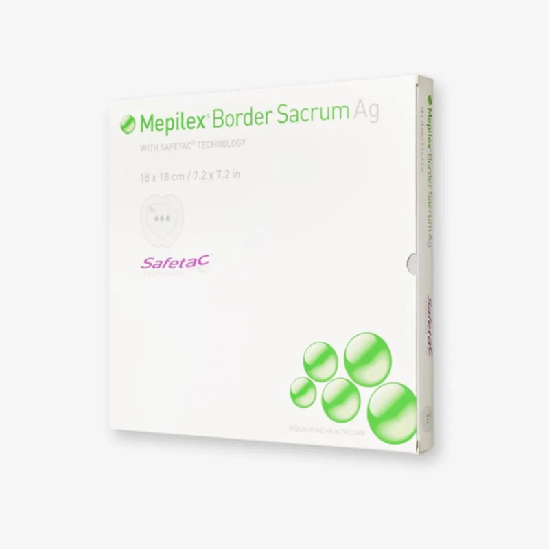 Mölnlycke Apósito Mepilex Border Sacrum Ag de 18 CM X 18 CM