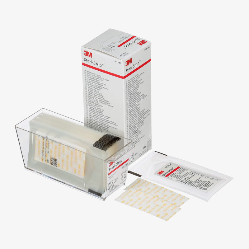 Solventum Tiras de Cierre Cutáneo Steri-Strip De 1/4" x 3"
