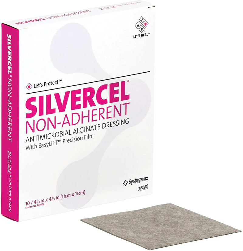 Solventum Apósito No Adherente Silvercel De 11 cm x 11 cm
