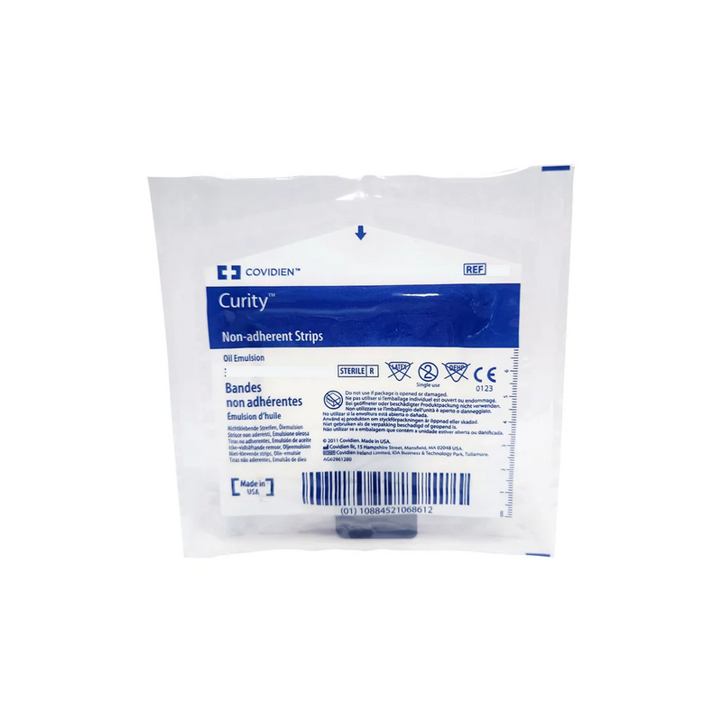 Cardinal Health Apósito No Adherente Vaselinado Security De 7.6 cm x 20.3 cm