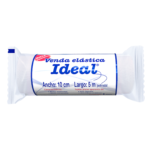 Ideal Venda Elástica 10 cm x 5 m