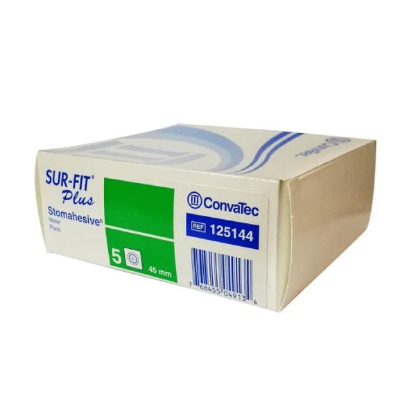 Sur-Fit Plus Barrera de Ostomía Recortable de 12 a 39 MM con aro de 45 MM