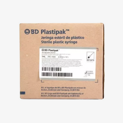 BD Jeringas Para Insulina Plastipak De 1 ML con Aguja Desprendible de 27 Gauge X 13 MM