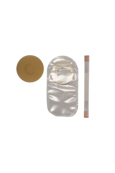 Hollister Sistema de Una Pieza Pediátrica Ultra Transparente Pouchkins De 15 MM