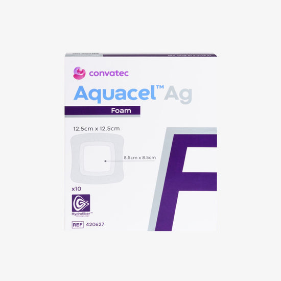 ConvaTec Apósito Aquacel Ag Foam De 12.5 CM X 12.5 CM