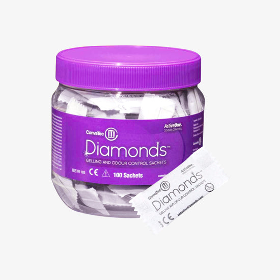 ConvaTec Bolsas Gelificante Antiolor Diamonds De 100 Sobres