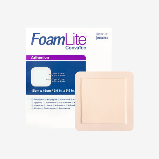 ConvaTec Apósito Foam Lite De 15 CM X 15 CM