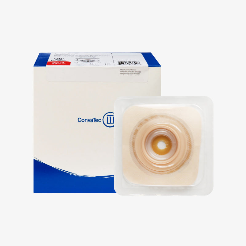 ConvaTec Barrera Convexa Recortable Natura De 45 MM con Aro De 13 MM a 22 MM