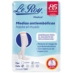 Le Roy Media Antiemblólica Muslo Largo CH