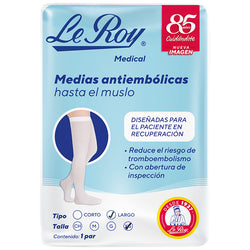 Le Roy Media Antiemblólica Muslo Largo EXG