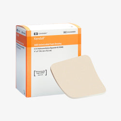 Cardinal Health Apósito de Espuma Antimicrobiano con PHMB  Kendall AMD De 10.2 cm x 10.2 cm