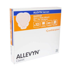 Smith & Nephew Allevyn Sacrum Adhesivo Apósito de Espuma Hidrocelular de Sacro de 22 CM X 22 CM