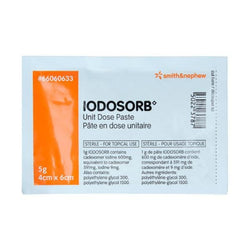 Smith & Nephew Iodosorb Apósito de Yodo en Pasta 5 gramos de 4 CM X 6 CM