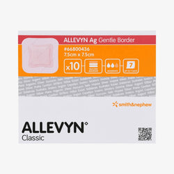Smith & Nephew Apósito Allevyn Ag Gentle Border De 7.5 CM X 7.5 CM