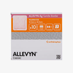 Smith & Nephew Apósito Allevyn Ag Gentle Border De 12.5 CM X 12.5 CM